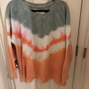 Tie-Dye Long Sleeve Shirt